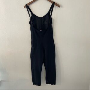 Design Veronique Zippered High-Back Full-Body Girdle Post Surgery 855H XL Black